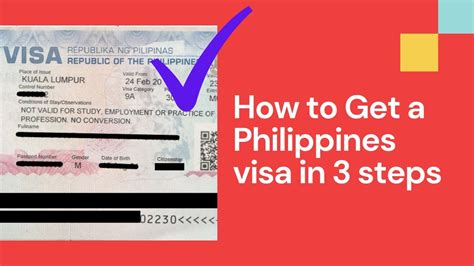 Get your Philippines visa .